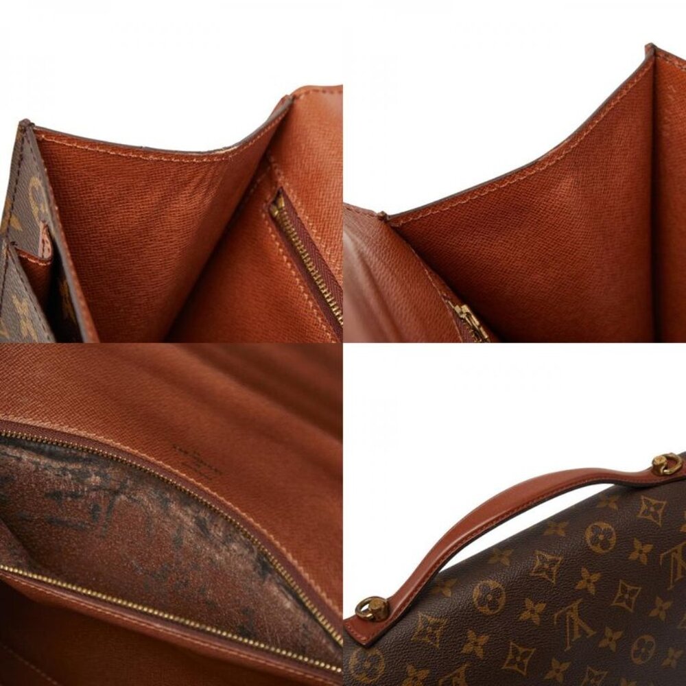 Louis Vuitton Monogram Monceau 2-Way Shoulder Bag Brown - Picture 9 of 10